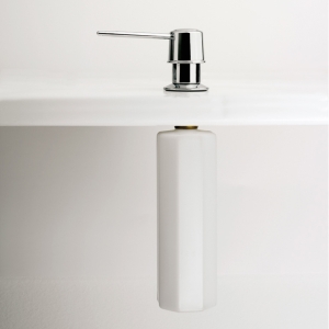 Soap Dispenser Pump & Deposit - Chrome