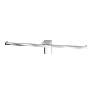 Eletech Double Open Toilet Roll Holder - Chrome