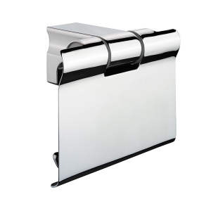S1 Toilet Roll Holder With Flap - Chrome