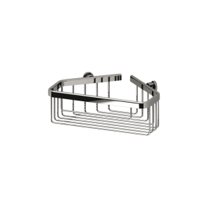 Large Deep Corner Basket - Chrome