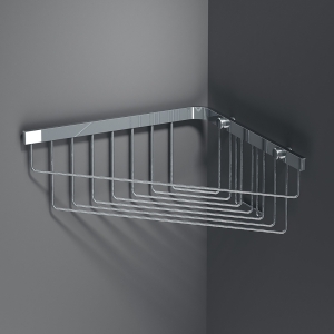 Mix Deep Corner Basket - Chrome