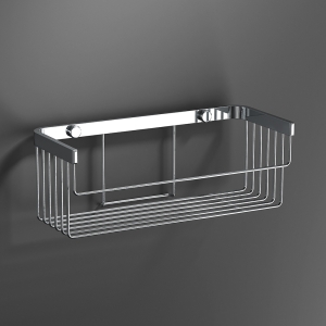 Mix Deep Rectangular Basket - Chrome