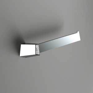 S8 Swarovski Open Towel Bar - Chrome