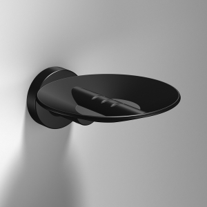 Tecno Project Metal Soap Dish - Black