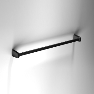 S6 Black Towel Rail 56cm - Black