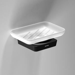 S6 Black Soap Dish - Black