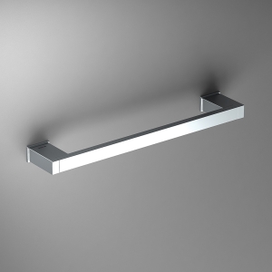 S Cube Towel Rail 35cm - Chrome