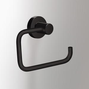Tecno Project Open Toilet Roll Holder - Black