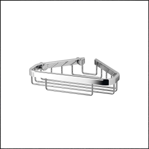 Small Corner Shower Basket - Chrome