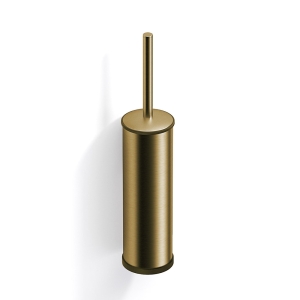 Metal WC Brush Set - Brushed Brass
