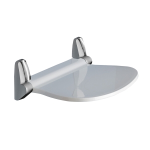 SOUND Shower Seat - White/Chrome
