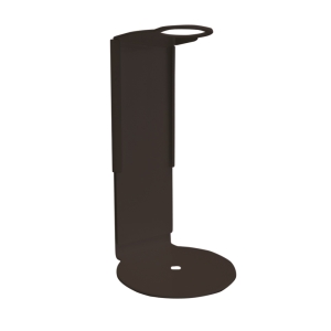 Clam Wall Bracket Holder for Dispenser Bottle - Black