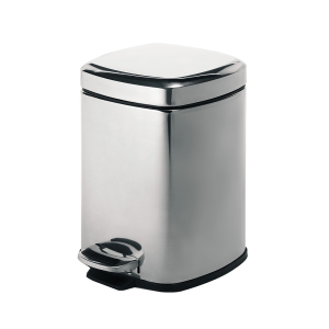 Pedal Bin Square 5L - Polished