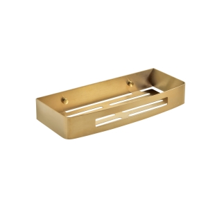 Nerva Shower Basket - Brushed Brass