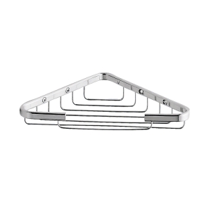 Dakota Corner Basket - Chrome