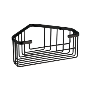 Gedy Deep Corner Basket - Black