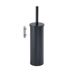 Flip Toilet Brush Wall Mounted - Matt Black