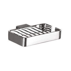 Lounge Metal Soap Basket - Chrome