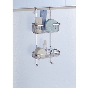 Shower Rack 2 Tier - Chrome