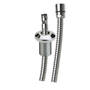 Holder, Hose & Flexible connection set for bath