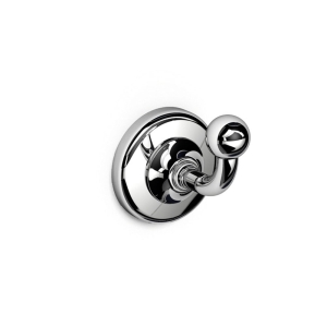 Albany Single Hook - Chrome