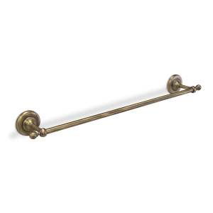 Albany Towel Rail 55cm - Aged Brass