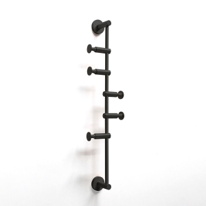 Archer Vertical Rail With 5 Hooks - Black