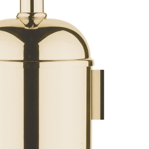 Wall Fixing for Toilet Brush - Gold