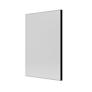 Tate Rectangular Mirror 60 Black - 60x80cm