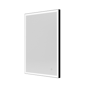 Tate Light Rectangular Mirror 60 Black - 60x80cm