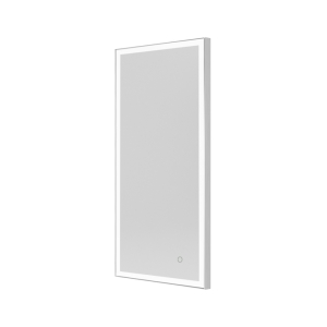 Tate Light Rectangular Mirror 50 Polished - 50x100cm