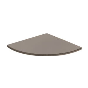 Pier Corner Glass Shelf - Bronze