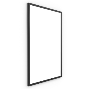Docklands Rectangular Mirror 50x80cm - Black