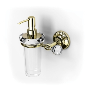 Oriental Crystal Soap Dispenser - Gold
