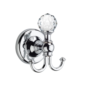 Oriental Crystal Robe Hook - Chrome