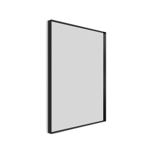 Newington Rectangular Mirror 60 - Black