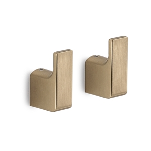 Pirenei Hook x 2 - Brushed Gold