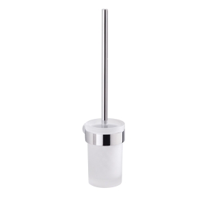 Pirenei WC Brush Set Wall Mounted - Chrome