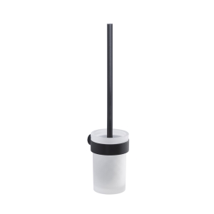 Pirenei WC Brush Set Wall Mounted - Black