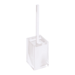 Rainbow Toilet Brush - White