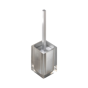 Rainbow Toilet Brush - Silver
