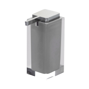 Rainbow Large Soap Dispenser - Silver