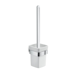 Spluga WC Brush Set Wall Mounted - Chrome