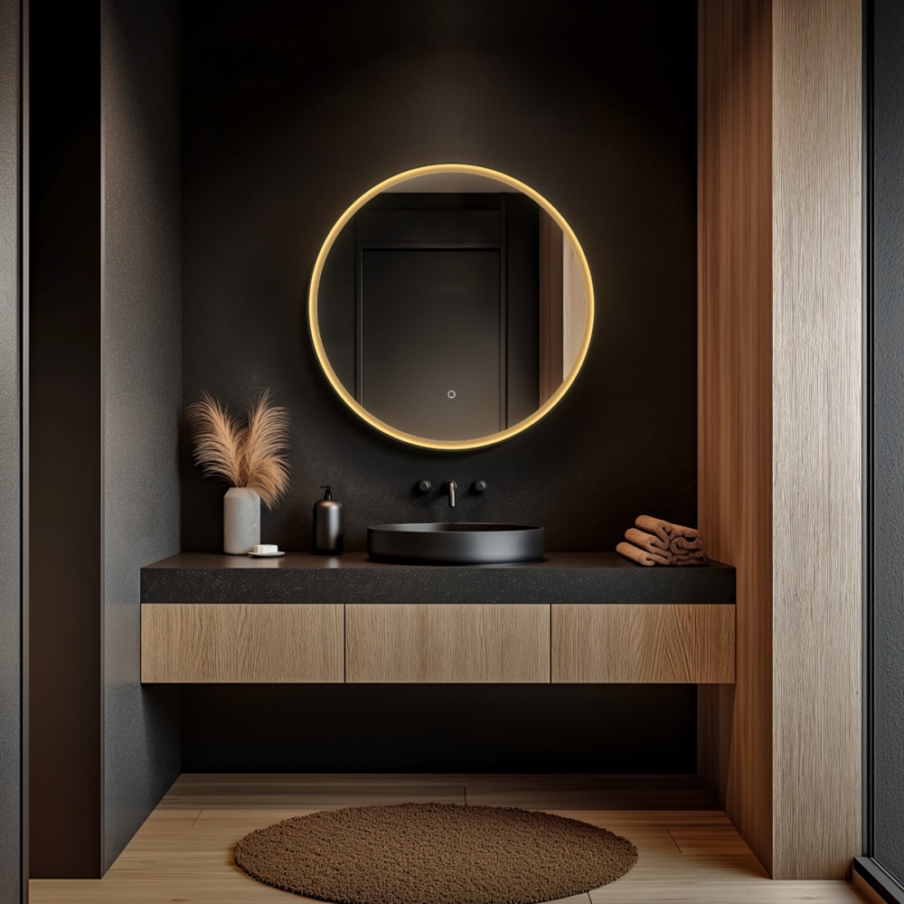 Luxor Round Mirror