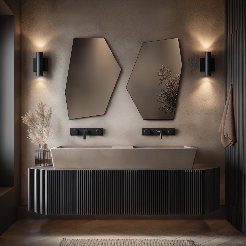 Oslo Irregular Hexagon Mirror