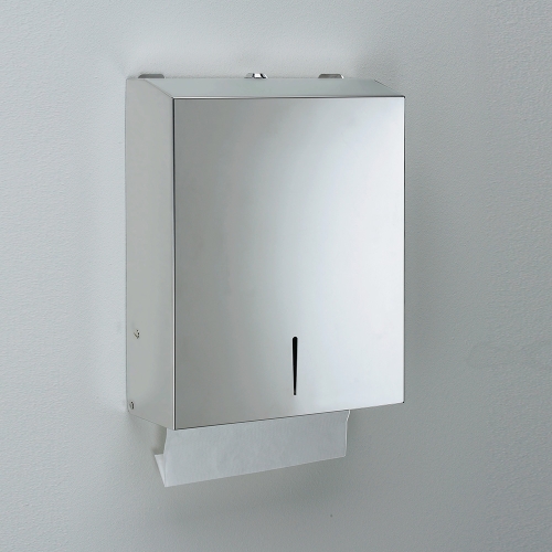 Paper Dispenser with Safety Lock - Polished