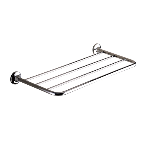 Ascot Towel Rack no Arm- Chrome