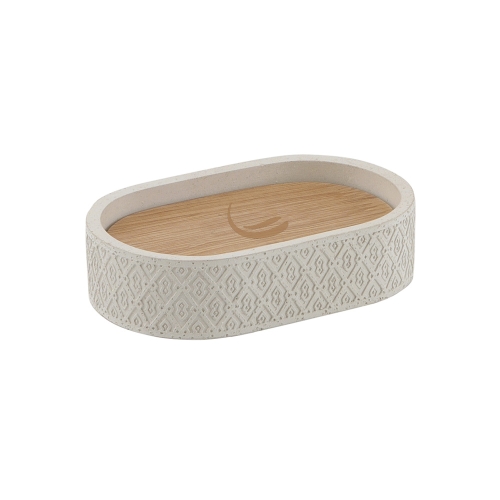 Afrodite Soap Dish - Warm Grey