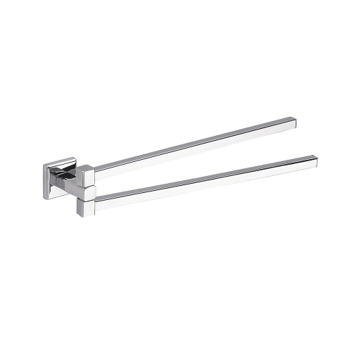 Colorado Double Swing Towel Rail - Chrome