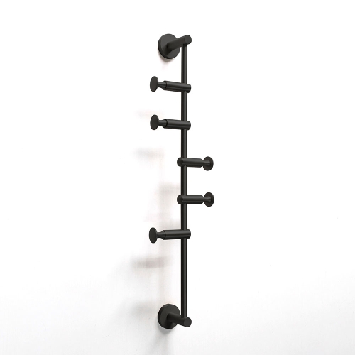 Archer Vertical Rail With 5 Hooks - Black